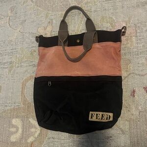 FEED two-tone Canvas Tote